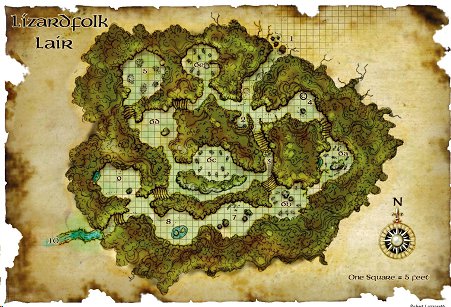 age of worms - acte3 - 005 -lizardfolk lair